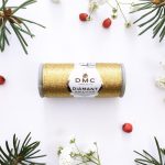 DMC Diamant Shimmering Embroidery Thread - GOLD