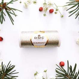 DMC Diamant Shimmering Embroidery Thread - SILVER