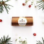 DMC Diamant Shimmering Embroidery Thread - BRONZE