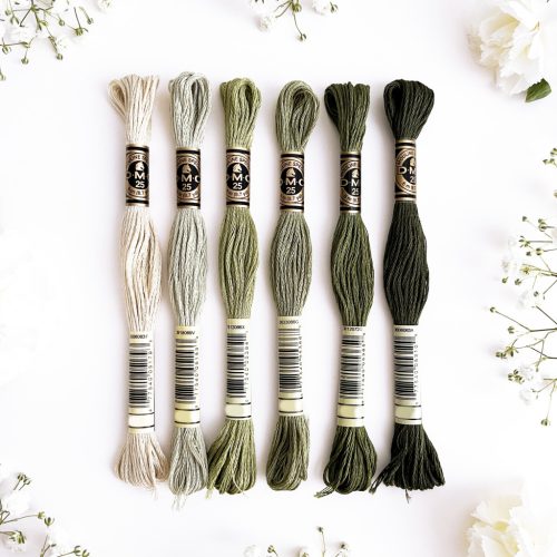 "SHADY GREEN" Floss Bundle