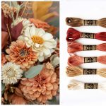"AUTUMN ROSES" floss bundle