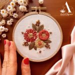 "AUTUMN ROSES" floss bundle