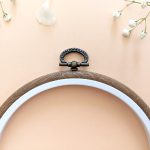 DMC Round Flexi Frame 17,5 cm - Brown