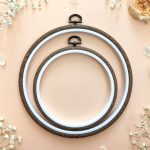 DMC Round Flexi Frame 17,5 cm - Brown