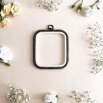 NURGE Square Flexi Hoop 11*13 cm - Multicolor
