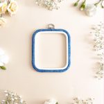 NURGE Square Flexi Hoop 11*13 cm - Multicolor