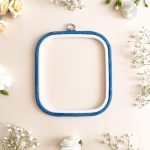 NURGE Square Flexi Hoop 16*18 cm - Multicolor