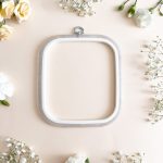NURGE Square Flexi Hoop 16*18 cm - Multicolor