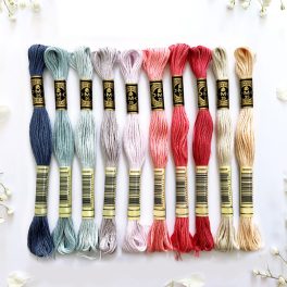 DMC Floss Bundle (10 skeins)