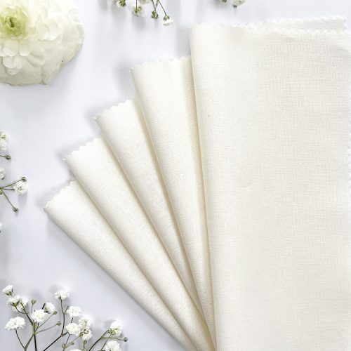 Off-White Fabric Bundle - ESSEX Mixed-Fiber Fabric