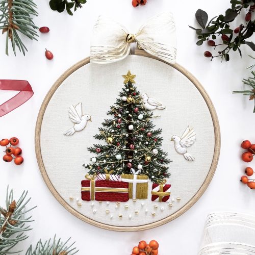 "DÍSZÍTŐ GERLÉK" HÍMZŐKÉSZLET