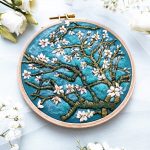 "MANDULAVIRÁGZÁS" HÍMZŐKÉSZLET