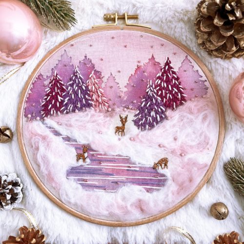 "TÉLI VARÁZS" HÍMZŐKÉSZLET