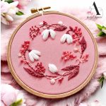 "SPRING AWAKENING" PRINTED FABRIC