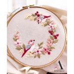 SAKURA EMBROIDERY KIT - For Canvas Bags or Wall Art
