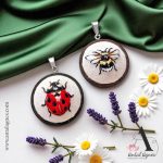 EMBROIDERED JEWELRY – INSECT EMBROIDERY KIT