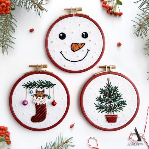 KARÁCSONYI DÍSZEK- HÓPIHE