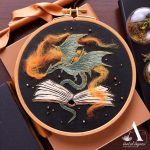 "VARÁZSSÁRKÁNY" HÍMZŐKÉSZLET