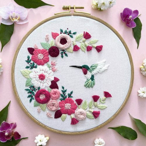 "NECTAR" EMBROIDERY KIT