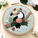 UTAZÓ HÍMZŐKÉSZLET - MESEBELI DZSUNGEL 