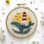 TRAVEL EMBROIDERY KIT - WHALE ADVENTURE