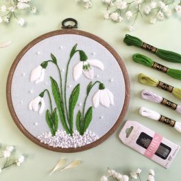 "Snowdrop Embroidery" Pattern (PDF)
