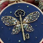 "MAGIC KEY" PRINTED FABRIC