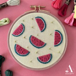WATERMELON (PDF) EMBROIDERY PATTERN