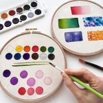 KEZDŐ AKVARELL - TULIPÁNOK FESTÉSE & HÍMZÉSE