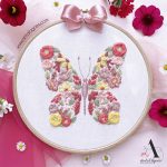 "SUGAR BUTTERFLY" EMBROIDERY KIT