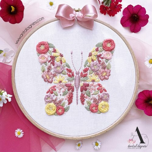 "SUGAR BUTTERFLY" EMBROIDERY KIT