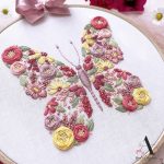 "SUGAR BUTTERFLY" EMBROIDERY KIT